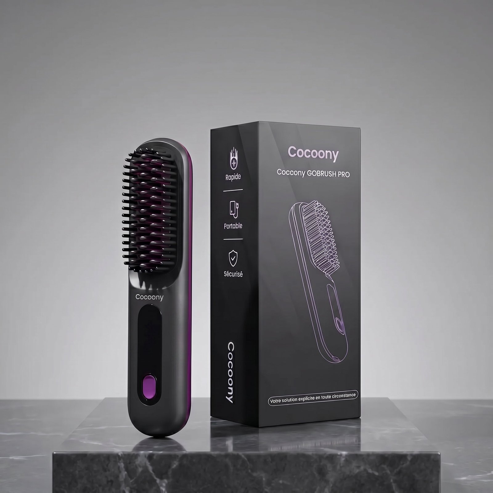 The genuine Cocoony brush — beware of imitations